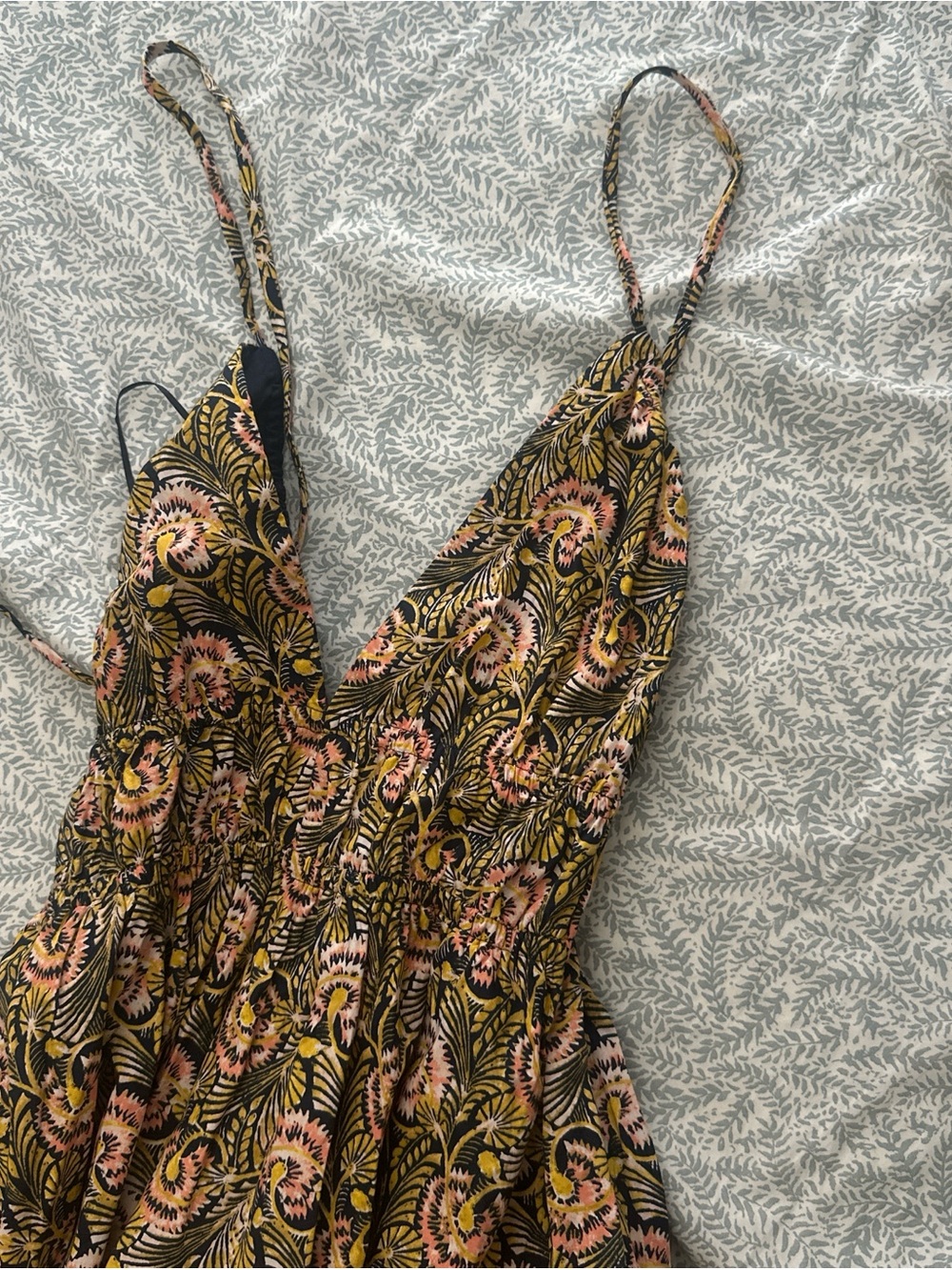 J. Crew Floral Maxi Dress in Black, Pink, Yellow